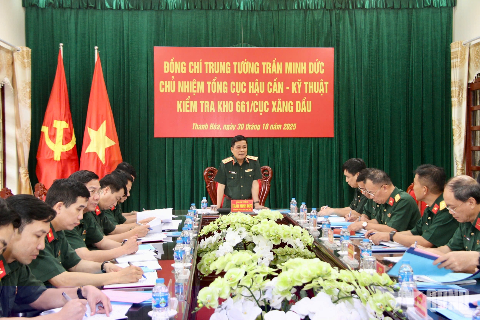 Tổng cục Hậu cần - Kỹ thuật kiểm tra Kho 661 (Cục Xăng dầu)